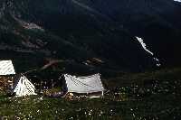 Наш лагерь в горах