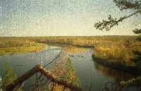 Река Нора, вид с Острой сопки